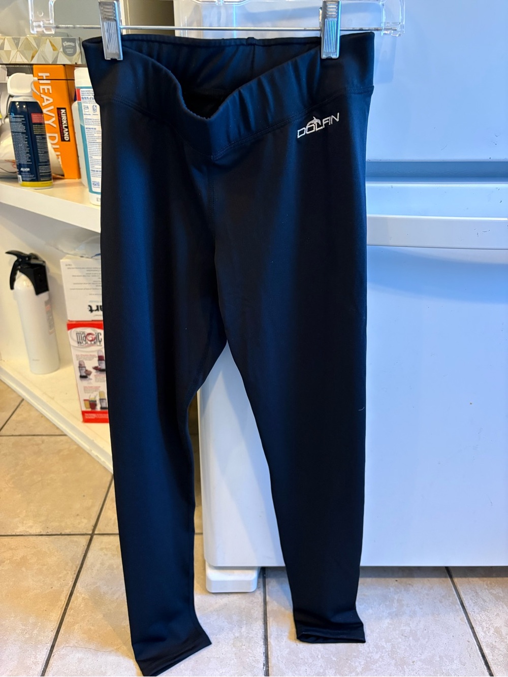 Upf 50 Sun uv protection women’s leggings swim dolphin size small rashguard